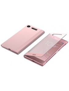 Sony Style Cover Stand SCTG50 Vikbart fodral för Sony XPERIA XZ1 - Rosa