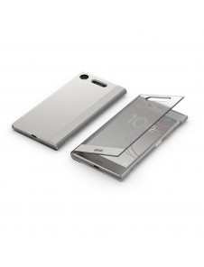 Sony Style Cover Stand SCTG50 Vikbart fodral för Sony XPERIA XZ1 - Silver