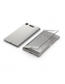 Sony Style Cover Stand SCTG50 Vikbart fodral för Sony XPERIA XZ1 - Silver