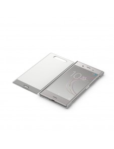 Sony Style Cover Stand SCTG50 Vikbart fodral för Sony XPERIA XZ1 - Silver