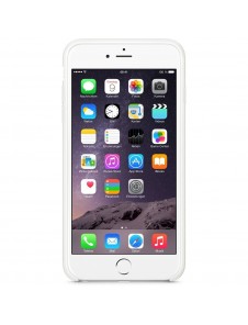 Apple Silicone Case till iPhone 6 Plus - Vit (MGRF2ZM/A)