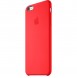 Apple MGRG2ZM/A Silicone Case till iPhone 6 Plus - Röd