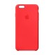 Apple MGRG2ZM/A Silicone Case till iPhone 6 Plus - Röd