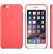Apple MGXW2ZM/A Silicone Case till iPhone 6 Plus - Rosa