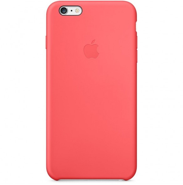 Apple MGXW2ZM/A Silicone Case till iPhone 6 Plus - Rosa