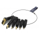 DVI hane till HDMI (4K / 60Hz) A / F-adapter