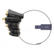 DisplayPort Man till HDMI (4K / 60Hz) A / F-adapter