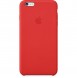 Apple MGQY2ZM/A Leather Case Skal till iPhone 6 Plus - Röd