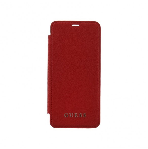 GUFLBKS8IGLTRE Gissa REGNBÅGSSKIMRANDE bokhylla Red för Samsung Galaxy S8