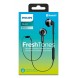 Philips SHB5250BK Wireless Stereo Bluetooth Headset with Microphone, Volume Control, Light, Rich Bass, ideal for Sports - Svart