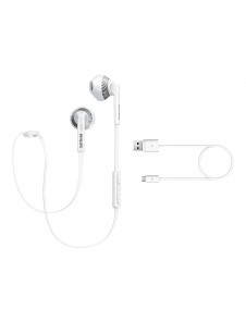 Philips SHB5250WT Wireless Stereo Bluetooth Headset with Microphone, Volume Control, Light, Rich Bass, ideal for Sports - Vit