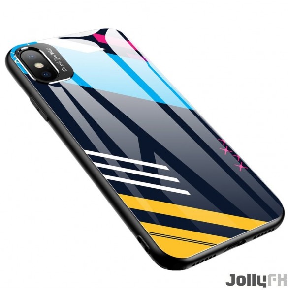iPhone XR och väldigt snyggt skydd från JollyFX.