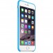 Apple MGRH2ZM/A Silicone Case till iPhone 6 Plus - Blå