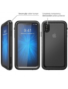 Supcase IBLSN Aegis IP68 iPhone XS Max - Frost svart