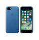 Apple MMYH2ZM/A till iPhone 7 Plus, iPhone 8 Plus Läderskal  - Hav Blå