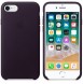 Apple MQHD2ZM/A till iPhone 7, iPhone 8 ,iPhone SE2020, Phone SE2022 Läderskal  - Dark Aubergine