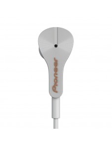 Pioneer Rayz SE-LTC3R-W Lightning-Powered Noise Cancelling Earphones with Smart Button and Companion App - Onyx