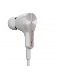 Pioneer Rayz SE-LTC3R-W Lightning-Powered Noise Cancelling Earphones with Smart Button and Companion App - Onyx