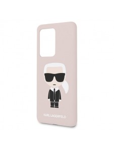 Rosa och väldigt praktiskt omslag från Karl Lagerfeld.
