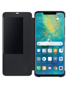 Huawei S-View Case Vikbart Fodral Till Huawei Mate 20 Pro - Svart (51992696)