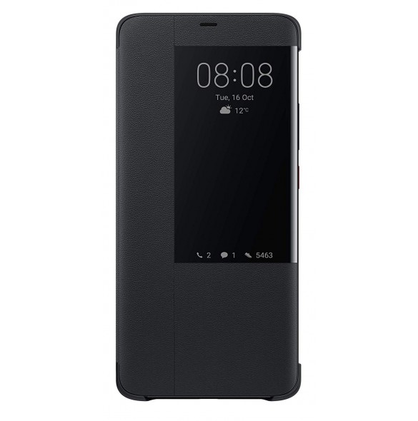 Huawei S-View Case Vikbart Fodral Till Huawei Mate 20 Pro - Svart (51992696)