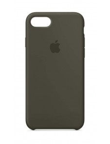 Apple MR3N2ZM/A Silikon Skal till iPhone 7, iPhone 8 - Dark Olive