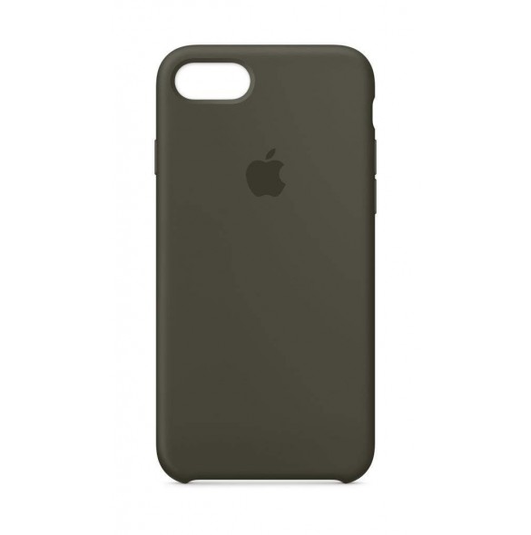 Apple MR3N2ZM/A Silikon Skal till iPhone 7, iPhone 8 - Dark Olive