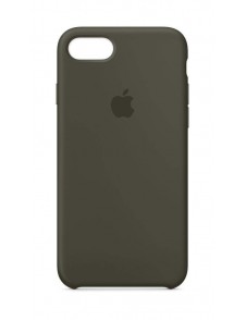 Apple MR3N2ZM/A Silikon Skal till iPhone 7, iPhone 8 - Dark Olive