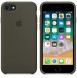 Apple MR3N2ZM/A Silikon Skal till iPhone 7, iPhone 8 - Dark Olive
