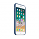Apple MQH06F2/A till iPhone 7 Plus, iPhone 8 Plus Silicone Case  - Cobalt Blå