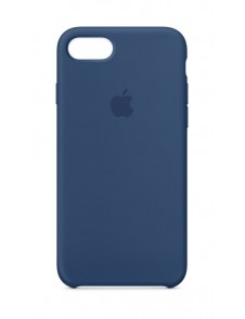 Apple MQH06F2/A till iPhone 7 Plus, iPhone 8 Plus Silicone Case  - Cobalt Blå