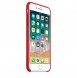 Apple MQH12ZM/A till iPhone 7 Plus, iPhone 8 Plus Silicone Case  - Röd