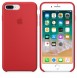 Apple MQH12ZM/A till iPhone 7 Plus, iPhone 8 Plus Silicone Case  - Röd