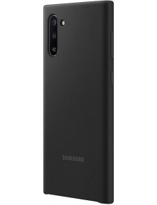 Samsung Silicone Cover Samsung Galaxy Note 10 - Svart EF-PN970TBE (EU Blister)