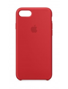 Apple MQH12ZM/A till iPhone 7 Plus, iPhone 8 Plus Silicone Case  - Röd
