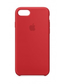 Apple MQH12ZM/A till iPhone 7 Plus, iPhone 8 Plus Silicone Case  - Röd