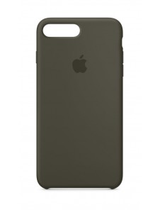 Apple MR3Q2ZM/A till iPhone 7 Plus, iPhone 8 Plus Silicone Case  - Dark Olive