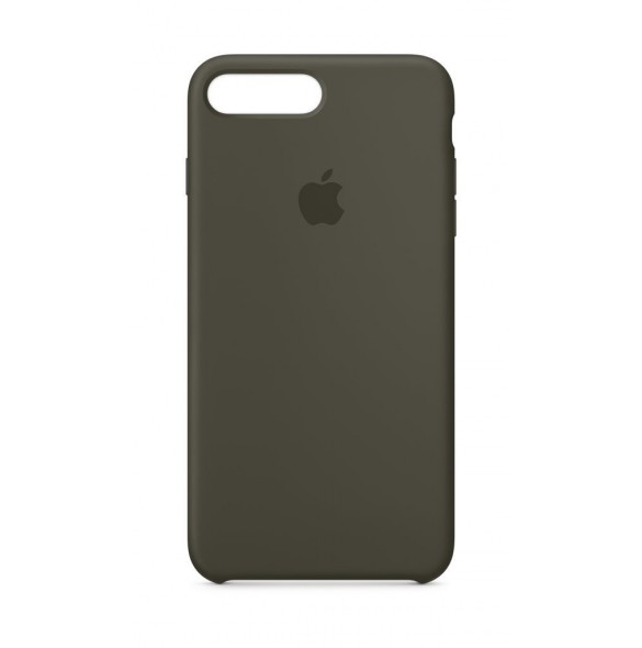 Apple MR3Q2ZM/A till iPhone 7 Plus, iPhone 8 Plus Silicone Case  - Dark Olive