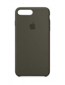 Apple MR3Q2ZM/A till iPhone 7 Plus, iPhone 8 Plus Silicone Case  - Dark Olive
