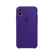 Apple MQT72ZM/A Silikon Case Skal till iPhone X - Ultra Violet