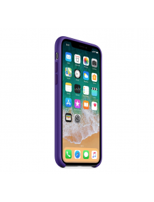 Apple MQT72ZM/A Silikon Case Skal till iPhone X - Ultra Violet