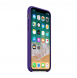 Apple MQT72ZM/A Silikon Case Skal till iPhone X - Ultra Violet