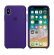 Apple MQT72ZM/A Silikon Case Skal till iPhone X - Ultra Violet