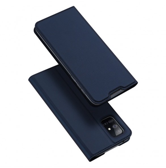Blått och väldigt snyggt omslag Samsung Galaxy A71 5G.