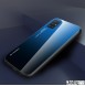 JollyFX Gradient Glass Slitstark täckning med härdat glasbaksida Samsung Galaxy A51 - Svartblå