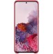 Samsung EF-VG980LREGEU läderfodral äkta läder väska till Samsung Galaxy S20 - Röd