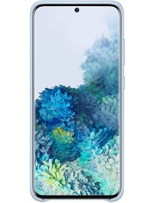 Samsung EF-VG980LLEGEU läderfodral äkta läder väska till Samsung Galaxy S20 - Blå