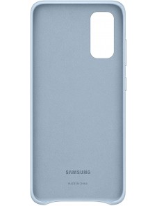 Samsung EF-VG980LLEGEU läderfodral äkta läder väska till Samsung Galaxy S20 - Blå