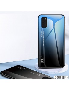 Rosa-lila och väldigt snyggt omslag Samsung Galaxy A41.