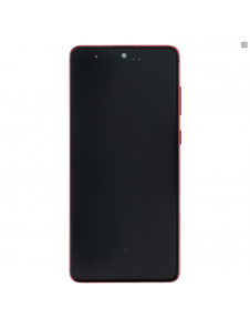 LCD-display + Touch Unit Samsung Galaxy Note 10 Lite - Röd (Service Pack)